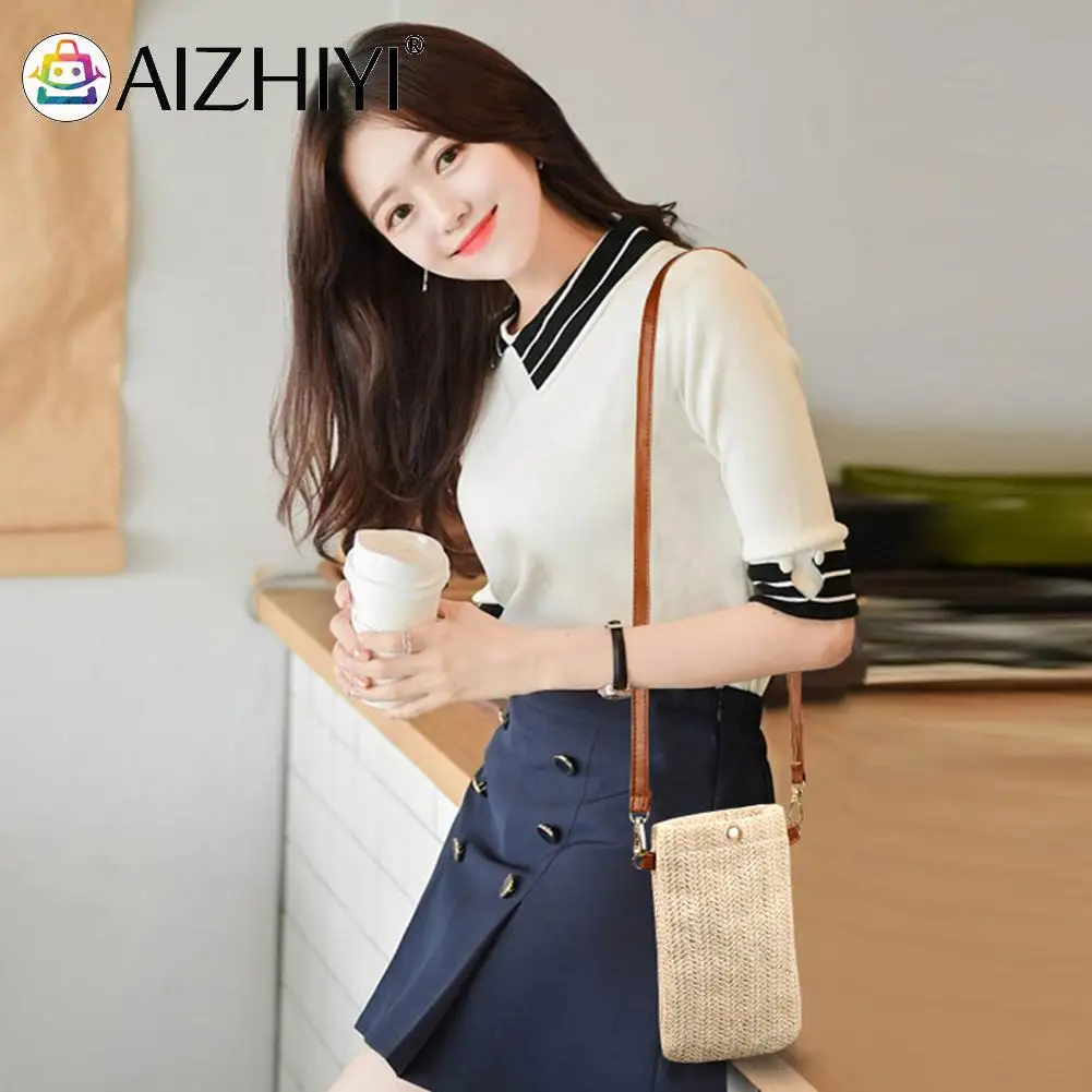 Summer Women Mini Straw Crossbody Bags Hand Woven Phone Wallet Female Girls Beach Bohemian Shoulder Messenger Satchel Purse
Summer Women Mini Straw Crossbody Bags Hand Woven Phone Wallet Female Girls Beach Bohemian Shoulder Messenger Satchel Purse