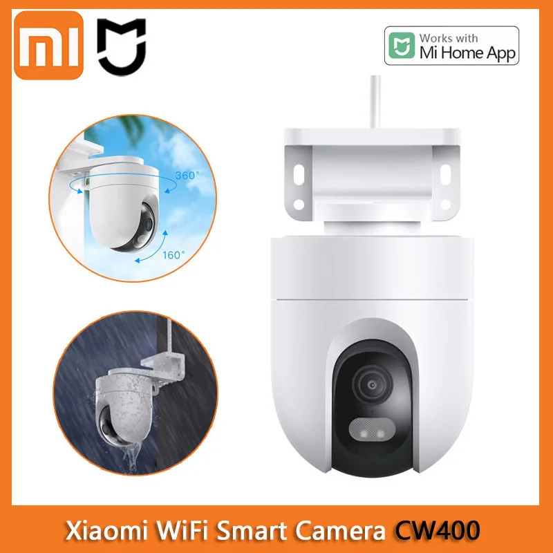 Уличная смарт-камера Xiaomi CW400, 2,5 K, Ultra HD, Wi-Fi, умная полноцветная, ночное видение, двусторонняя речь, водонепроницаемая, работа с Mi Home
Уличная смарт-камера Xiaomi CW400, 2,5 K, Ultra HD, Wi-Fi, умная полноцветная, ночное видение, двусторонняя речь, водонепроницаемая, работа с Mi Home