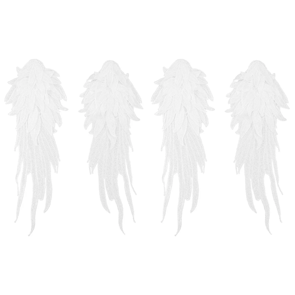 2 Pairs Embroidered Wings Lace Applique Embroidery Appliques Clothes Patch Decors Angel Ornaments Polyester Yarn Iron
2 Pairs Embroidered Wings Lace Applique Embroidery Appliques Clothes Patch Decors Angel Ornaments Polyester Yarn Iron