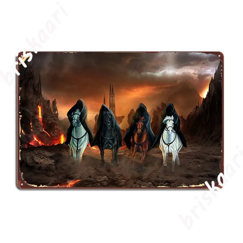 Четыре Всадника апокалипсиса, металлический знак, забавный Настенный декор, постеры для клуба, клувечерние, жестяные знаки 
Четыре Всадника апокалипсиса, металлический знак, забавный Настенный декор, постеры для клуба, клувечерние, жестяные знаки