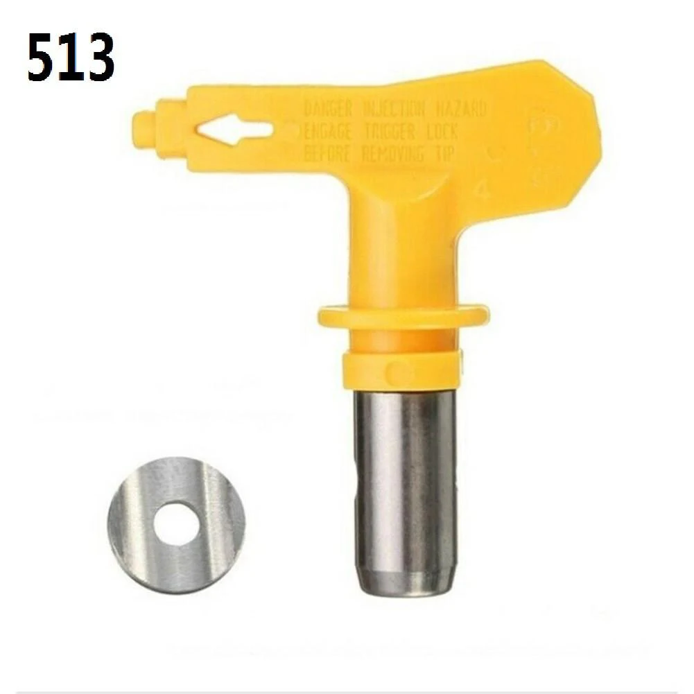 5/6Series Airless Spray Tip Nozzle For Putty Coating Paint Sprayer Tool 511-531 For Spraying Paint, Coating, Latex Paint, Putty
5/6Series Airless Spray Tip Nozzle For Putty Coating Paint Sprayer Tool 511-531 For Spraying Paint, Coating, Latex Paint, Putty
