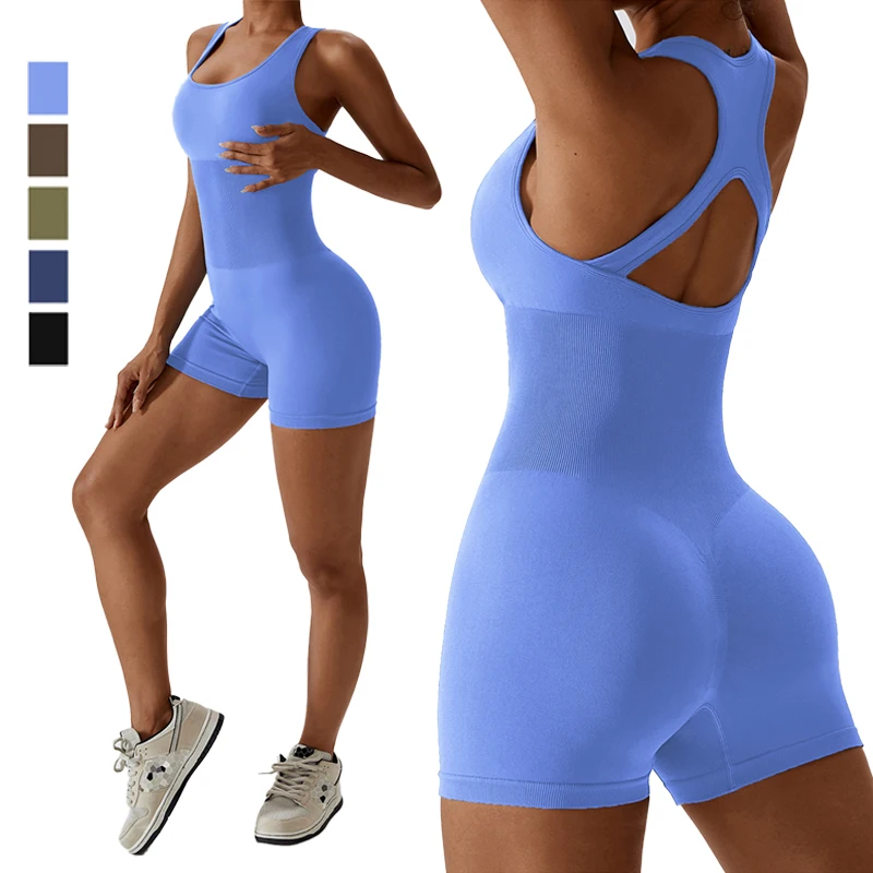 Women Tracksuit Yoga Jumpsuit Elastic Fitness Gym Activewear Lady Sports Bodysuit One Piece Workout Clothes Romper Dance Outfit
Women Tracksuit Yoga Jumpsuit Elastic Fitness Gym Activewear Lady Sports Bodysuit One Piece Workout Clothes Romper Dance Outfit