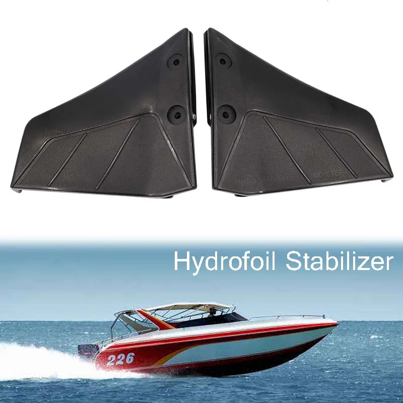 Universal Dual Fins Outboard Hydrofoil Performance Stabilizer Black for Most Outboards Stern-drives Up To 50 Boat Accessories
Universal Dual Fins Outboard Hydrofoil Performance Stabilizer Black for Most Outboards Stern-drives Up To 50 Boat Accessories