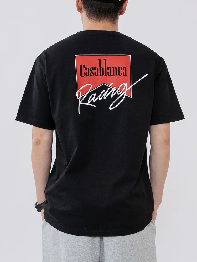 Casablanca High Street trend short sleeve summer CASA tide brand men's and women's loose casual short sleeve T-shirt
Casablanca High Street trend short sleeve summer CASA tide brand men's and women's loose casual short sleeve T-shirt