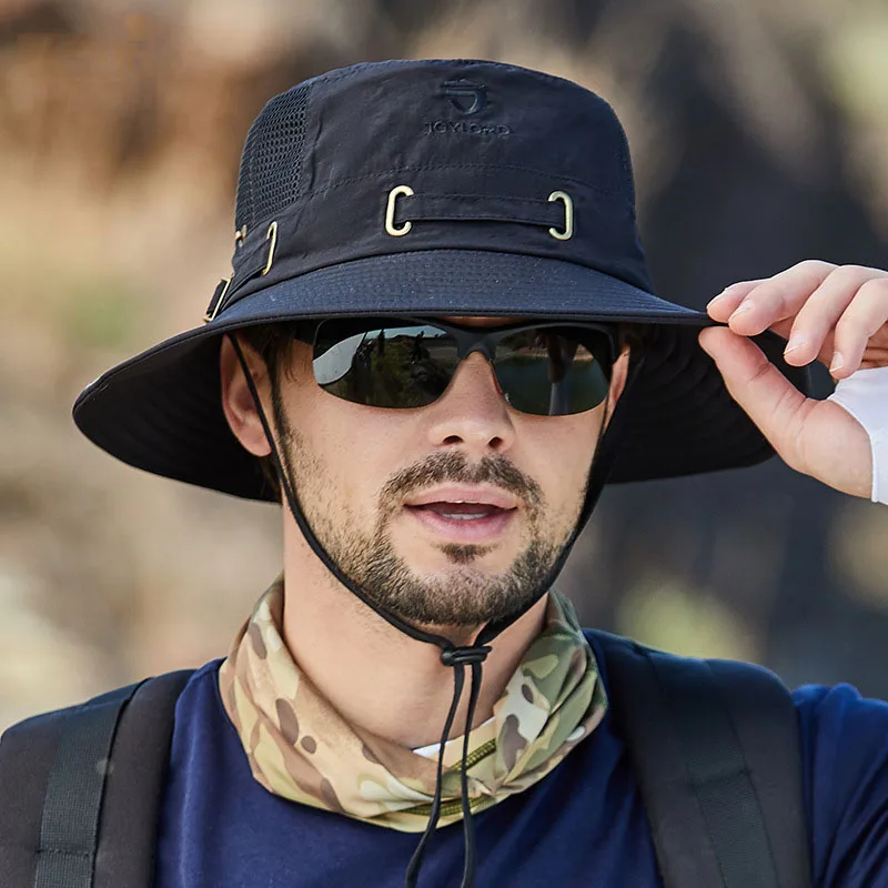 Fisherman Hat Men and Women Mesh Holes Breathable Outdoor Fishing Mountaineering Sun Hat Casual Summer New Style Beach Hat
Fisherman Hat Men and Women Mesh Holes Breathable Outdoor Fishing Mountaineering Sun Hat Casual Summer New Style Beach Hat