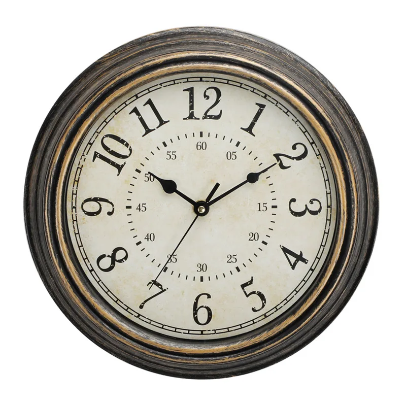 Retro 12 Inches Round American Wall Clock Home Living Room Creative Wall Hanging Watch Nordic Quiet Plastic Orologi Da Parete
Retro 12 Inches Round American Wall Clock Home Living Room Creative Wall Hanging Watch Nordic Quiet Plastic Orologi Da Parete