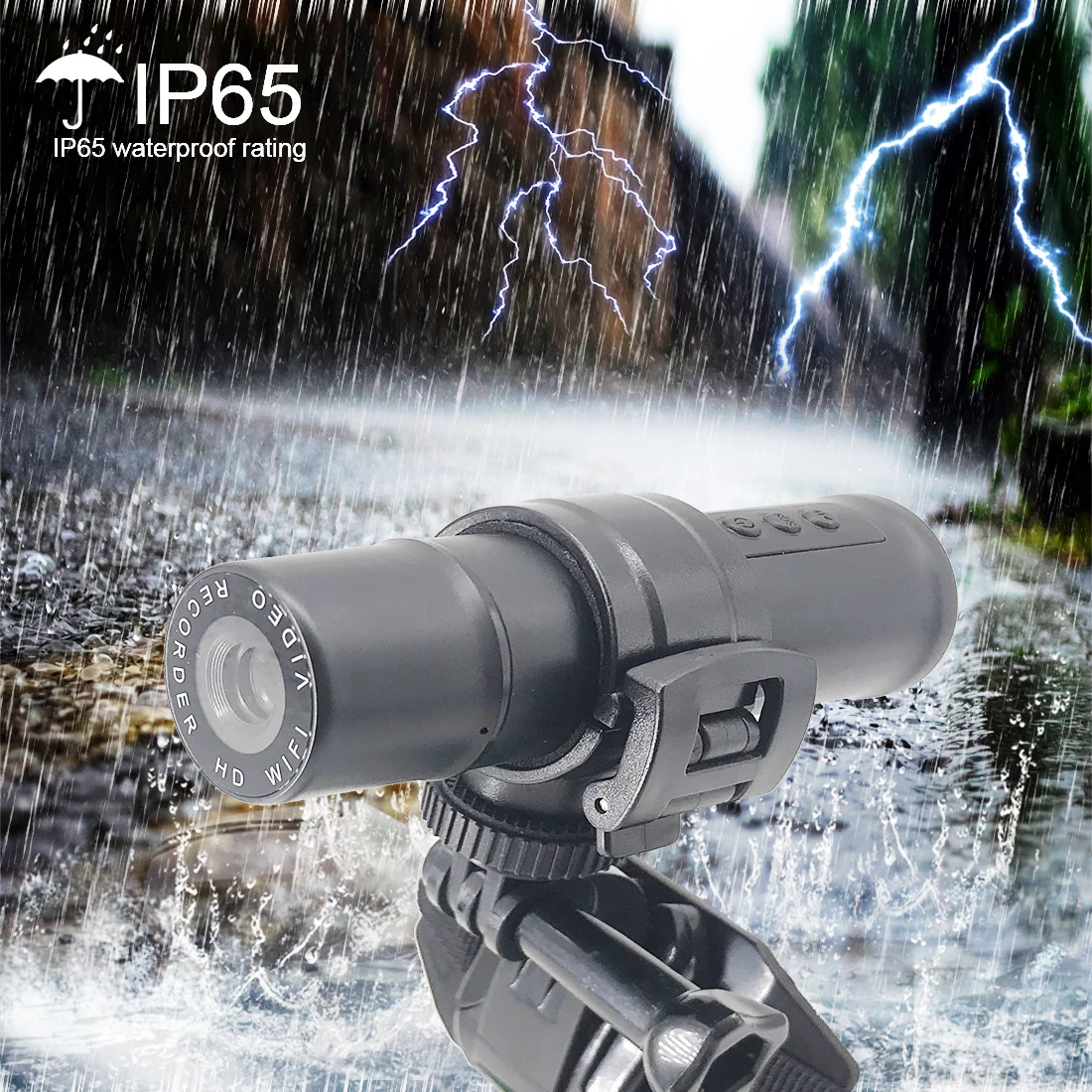 New mobile phone hotspot WIFI motorcycle driving recorder HD 1080P waterproof battery car electric car recorder 
New mobile phone hotspot WIFI motorcycle driving recorder HD 1080P waterproof battery car electric car recorder