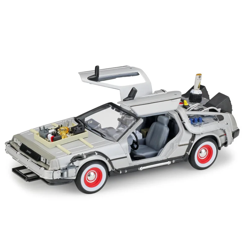 1:24 Resin and Metal Back To The Future Time Machine Diecast Alloy Model Car DMC Metal Car 2022 for Kid Toy Gift Collection
1:24 Resin and Metal Back To The Future Time Machine Diecast Alloy Model Car DMC Metal Car 2022 for Kid Toy Gift Collection