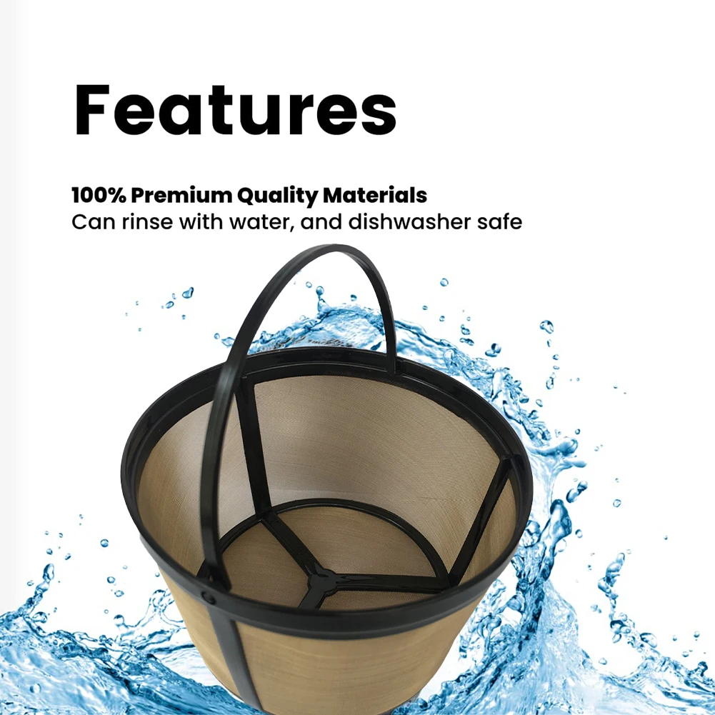 Mesh Basket Cup Coffee Filters Bottom Width 98mm Height 75mm Stainless Steel Top Width 113mm Etc. For Brewing Coffee Brand New
Mesh Basket Cup Coffee Filters Bottom Width 98mm Height 75mm Stainless Steel Top Width 113mm Etc. For Brewing Coffee Brand New