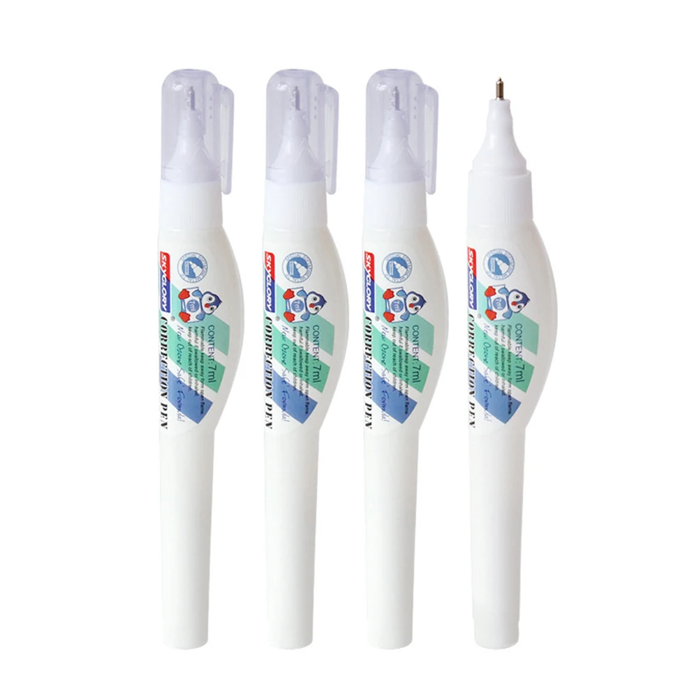 12pc/box Student School Stationery Strong Coverage Non Slip Office Correction Pen Needle Point Quick Drying 7ml Portable Writing 
12pc/box Student School Stationery Strong Coverage Non Slip Office Correction Pen Needle Point Quick Drying 7ml Portable Writing