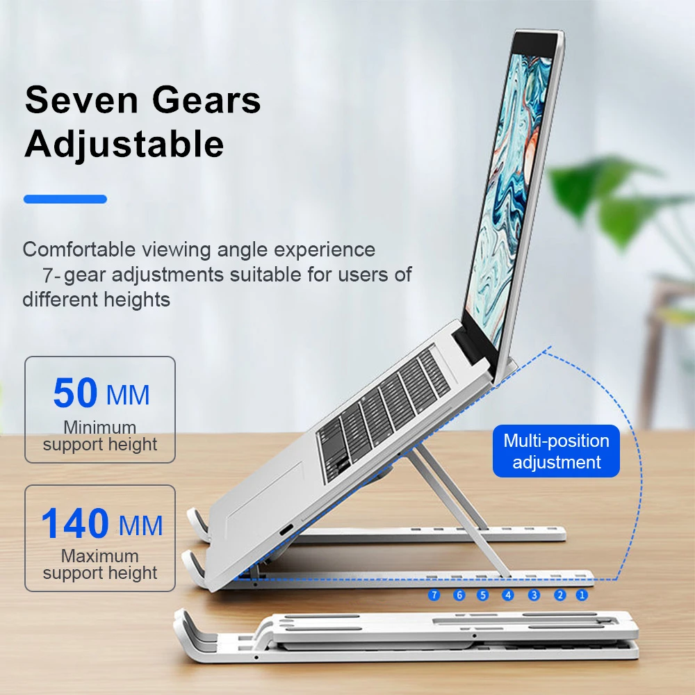Adjustable Aluminum alloy Laptop Stand Portable Laptop Support Notebook Stand For Macbook Huawei Lapdesk Cooling Bracket Riser
Adjustable Aluminum alloy Laptop Stand Portable Laptop Support Notebook Stand For Macbook Huawei Lapdesk Cooling Bracket Riser