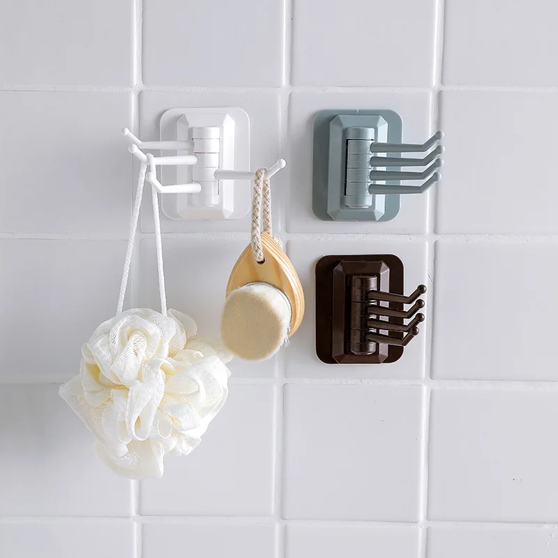 Rotating Hook Strong Adhesive Towel Hanger Bathroom Wall Rack Free Punch No Trace Sticky Hook Bathroom Accessories
Rotating Hook Strong Adhesive Towel Hanger Bathroom Wall Rack Free Punch No Trace Sticky Hook Bathroom Accessories