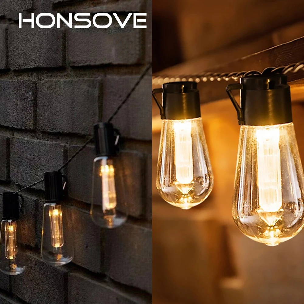 LED Solar String Lights Christmas Decoration Light Bulb Patio Lamp Holiday Garland For Outdoor Garden Furniture IP65 Waterproof
LED Solar String Lights Christmas Decoration Light Bulb Patio Lamp Holiday Garland For Outdoor Garden Furniture IP65 Waterproof