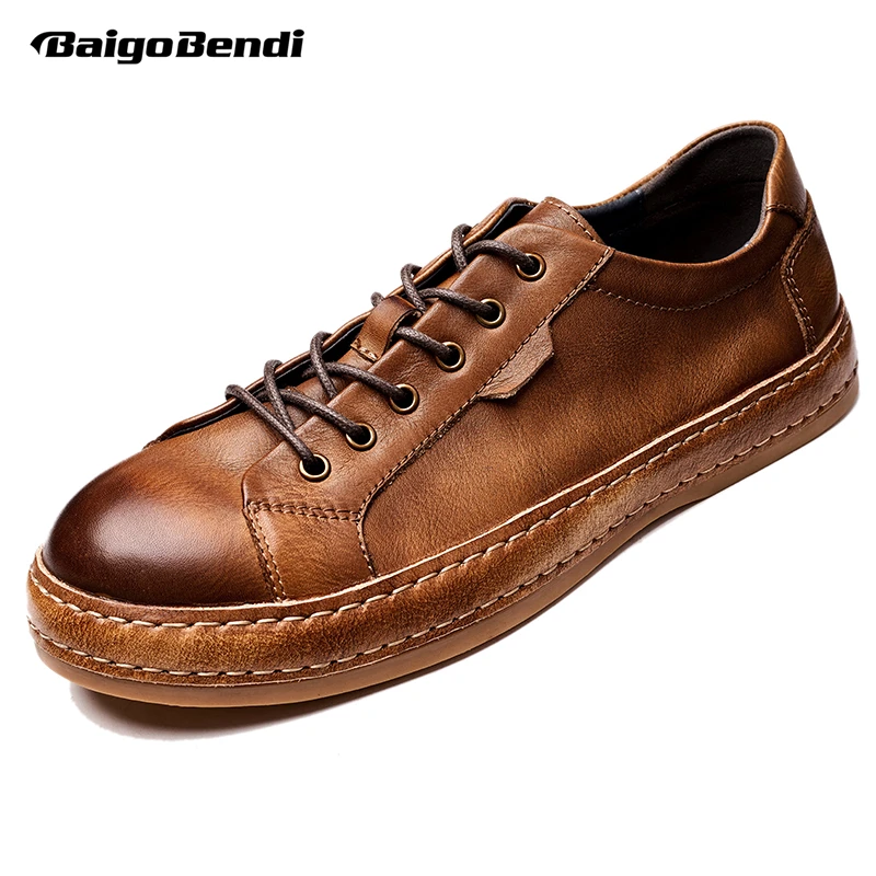 New Spring Summer Comfort Flat Casual Shoes Men's Classical Brown Leather British Modern Man Retro All-match Oxfords
New Spring Summer Comfort Flat Casual Shoes Men's Classical Brown Leather British Modern Man Retro All-match Oxfords