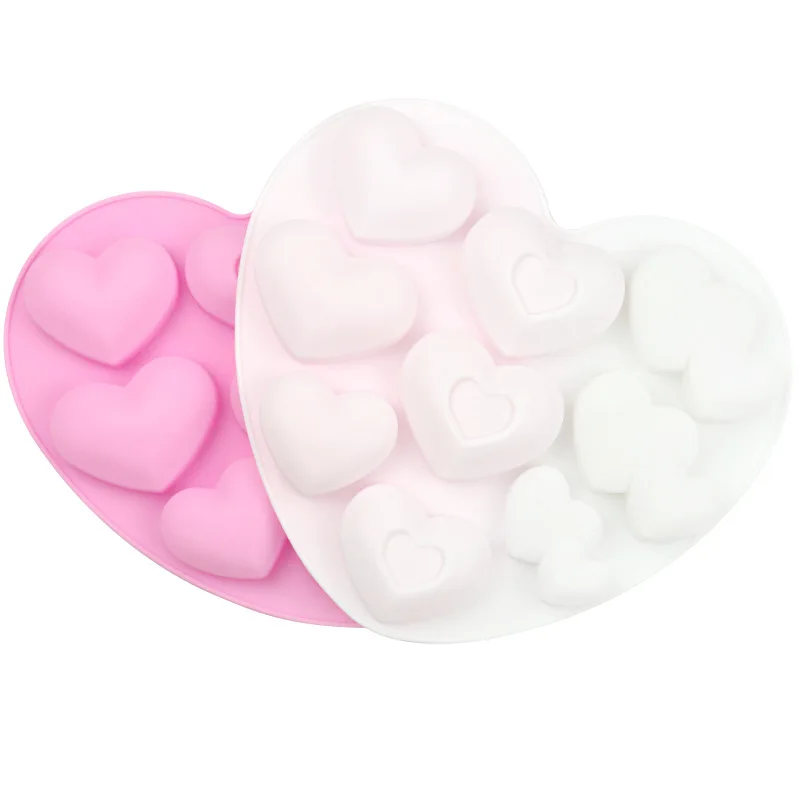 SCake Mould Chocolate Mold Decorating Tools Kitchen Accessories Silicone Heart-shaped Baking Tools for Confectionery Equipment
SCake Mould Chocolate Mold Decorating Tools Kitchen Accessories Silicone Heart-shaped Baking Tools for Confectionery Equipment