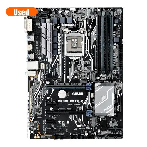 Материнская плата ASUS PRIME Z270-P LGA 1151 DDR4 USB3.1 64 Гб VGA HDMI, б/у, 2 шт./лот
Материнская плата ASUS PRIME Z270-P LGA 1151 DDR4 USB3.1 64 Гб VGA HDMI, б/у, 2 шт./лот