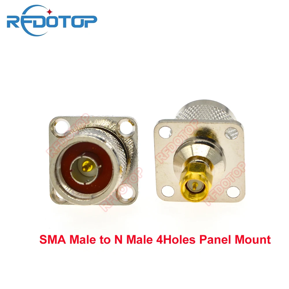 1PCS SMA Male Plug to N Male Plug 4Holes Panel Mount Connector Adapter for WiFi Radio Antenna N to SMA RFDOTOP Wholesales
1PCS SMA Male Plug to N Male Plug 4Holes Panel Mount Connector Adapter for WiFi Radio Antenna N to SMA RFDOTOP Wholesales