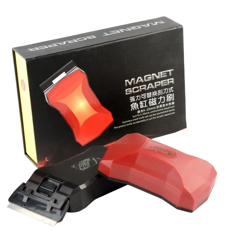 4.3 Magnetic Brush Aquarium Cleaner Acuario Glass Algae Scraper Cleaner Tool Window Cleaning MagNets Fish tank Aquarium Tools
4.3 Magnetic Brush Aquarium Cleaner Acuario Glass Algae Scraper Cleaner Tool Window Cleaning MagNets Fish tank Aquarium Tools