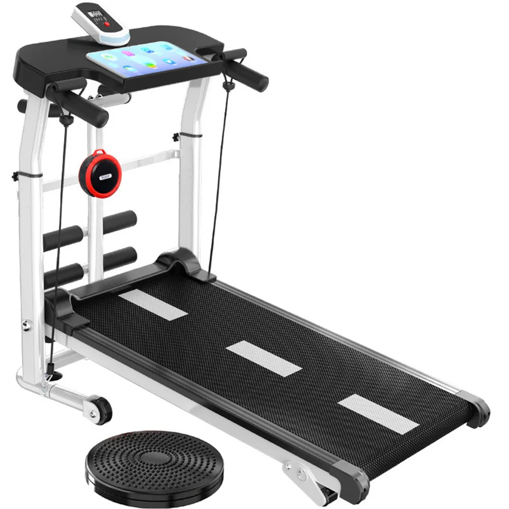 Family Style Treadmill Folding Running Machine Gym Equipment Multi-Function Mutecomfort And Shock Absorptionadjustable Armrest
Family Style Treadmill Folding Running Machine Gym Equipment Multi-Function Mutecomfort And Shock Absorptionadjustable Armrest