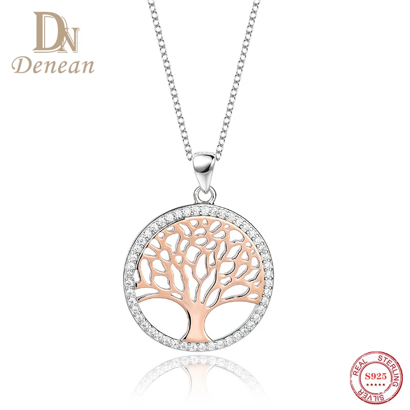 Denean 100% S925 Sterling Silver Necklace for Women Tree Of Life Pendant Jewelry Valentines Day Gift for Boyfriend or Girlfriend
Denean 100% S925 Sterling Silver Necklace for Women Tree Of Life Pendant Jewelry Valentines Day Gift for Boyfriend or Girlfriend
