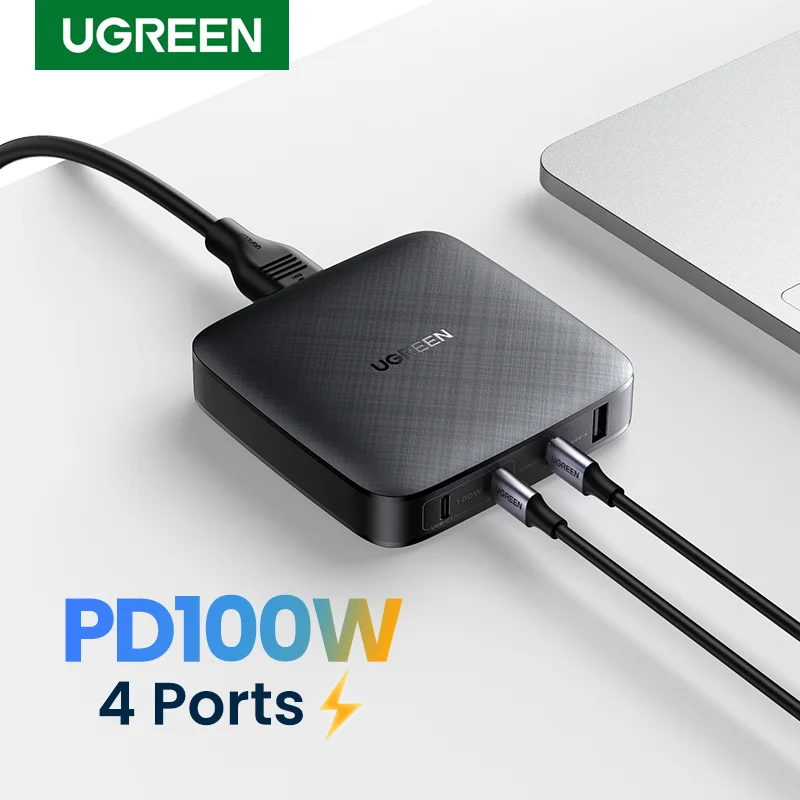 Настольное зарядное устройство UGREEN, 100 Вт, USB Type-C, PD, быстрая зарядка, 4,0, 3,0, зарядка для телефона, для MacBook, ноутбука, смартфона
Настольное зарядное устройство UGREEN, 100 Вт, USB Type-C, PD, быстрая зарядка, 4,0, 3,0, зарядка для телефона, для MacBook, ноутбука, смартфона