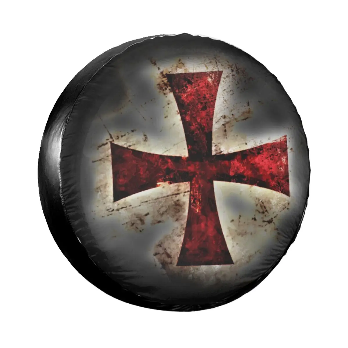 Knights Templar Cross Spare Tire Cover Bag Pouch for Jeep Pajero Medieval Emblem Dust-Proof Car Wheel Covers 14" 15" 16" 17 Inch
Knights Templar Cross Spare Tire Cover Bag Pouch for Jeep Pajero Medieval Emblem Dust-Proof Car Wheel Covers 14" 15" 16" 17 Inch