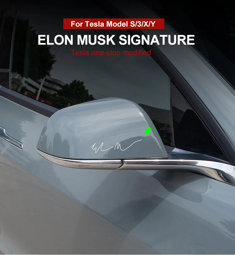 Автомобильная наклейка с рисунком арбуза мускуса, наклейки для подписи Tesla Model 3 Y, модель S, модель X, наклейки с логотипом, аксессуары
Автомобильная наклейка с рисунком арбуза мускуса, наклейки для подписи Tesla Model 3 Y, модель S, модель X, наклейки с логотипом, аксессуары
