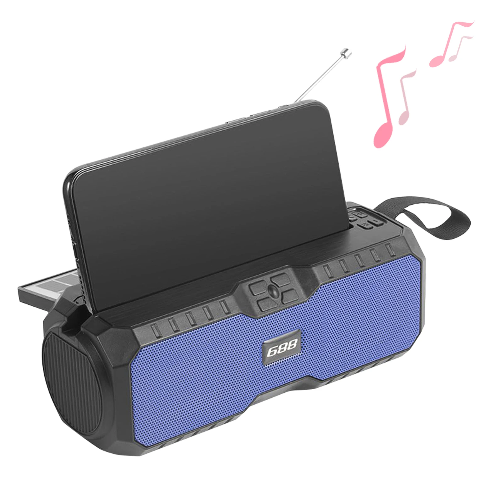 Bluetooth-колонка с солнечной батареей, AM/FM-радио, 1200 мАч, зарядное устройство для сотового телефона, внешний аккумулятор для помещений и активно...
Bluetooth-колонка с солнечной батареей, AM/FM-радио, 1200 мАч, зарядное устройство для сотового телефона, внешний аккумулятор для помещений и активно...