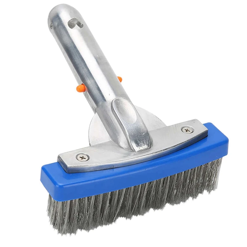 5.5In Stainless Steel Swimming Pool Cleaner Brush For Spa Pond Floor Wall Cleaning Equipment Tool
5.5In Stainless Steel Swimming Pool Cleaner Brush For Spa Pond Floor Wall Cleaning Equipment Tool