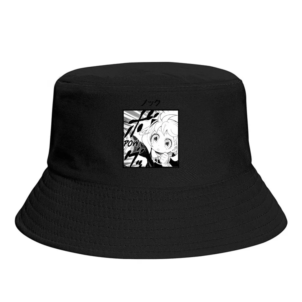 

ANYA FORGER Spy x Family Men Women Bucket Hat Beach Windproof Thick Panama Cap Visor Sun Hats Fisherman Caps