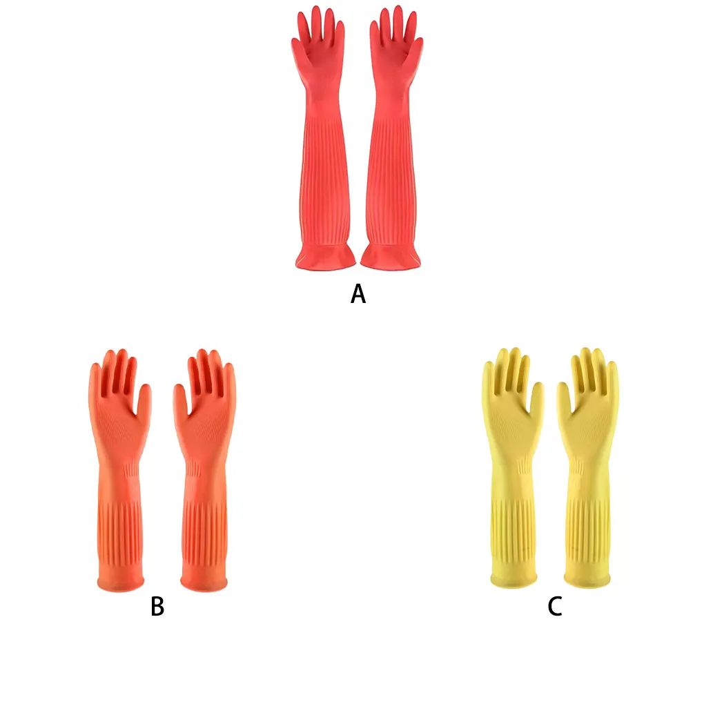 1 пара, длинные резиновые перчатки для дома
1 пара, длинные резиновые перчатки для дома