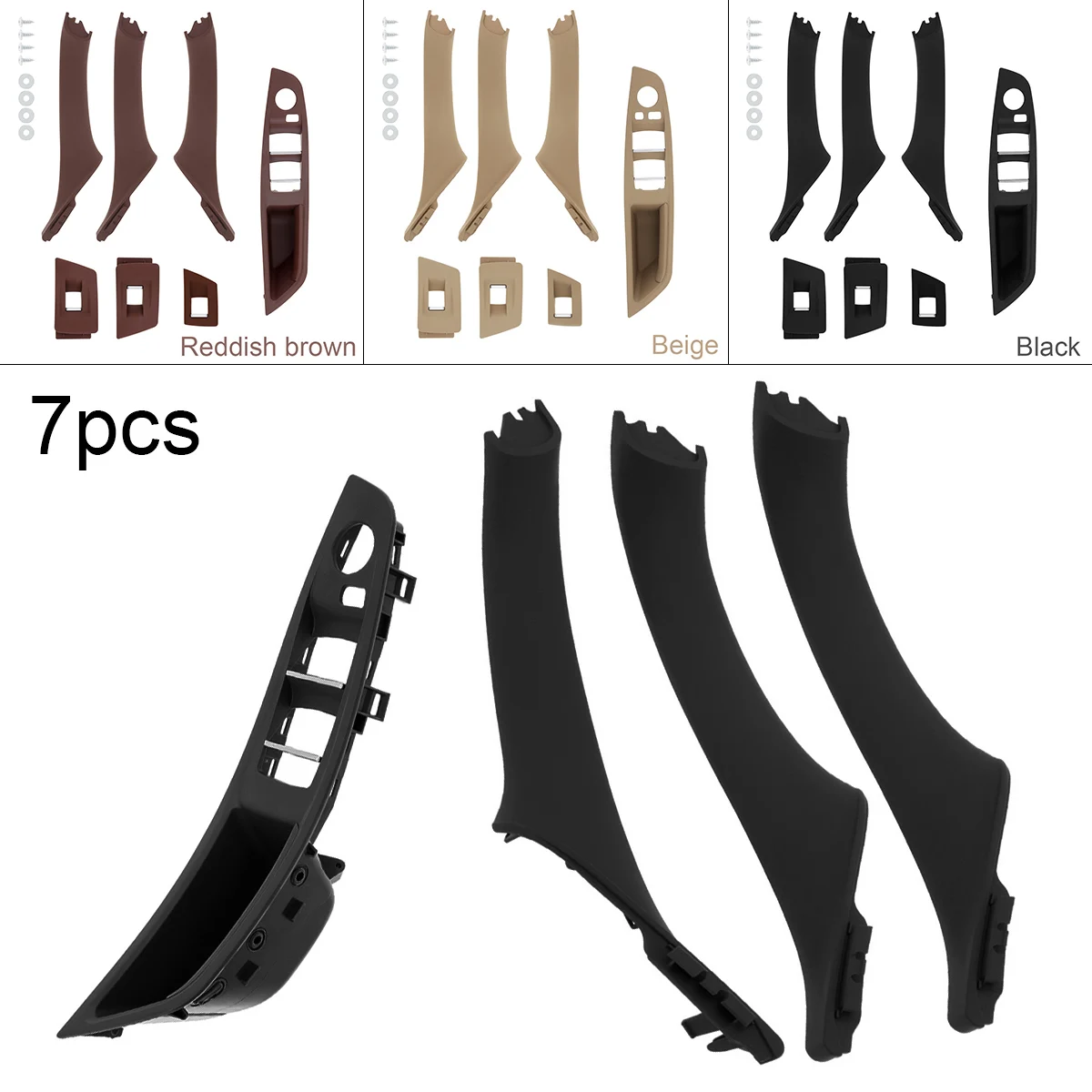 Left Hand Drive LHD Inner Door Pull Handle Trim Cover Kits Replacement Fit for BM-W 5 Series 520 523 525 528 530 535
Left Hand Drive LHD Inner Door Pull Handle Trim Cover Kits Replacement Fit for BM-W 5 Series 520 523 525 528 530 535