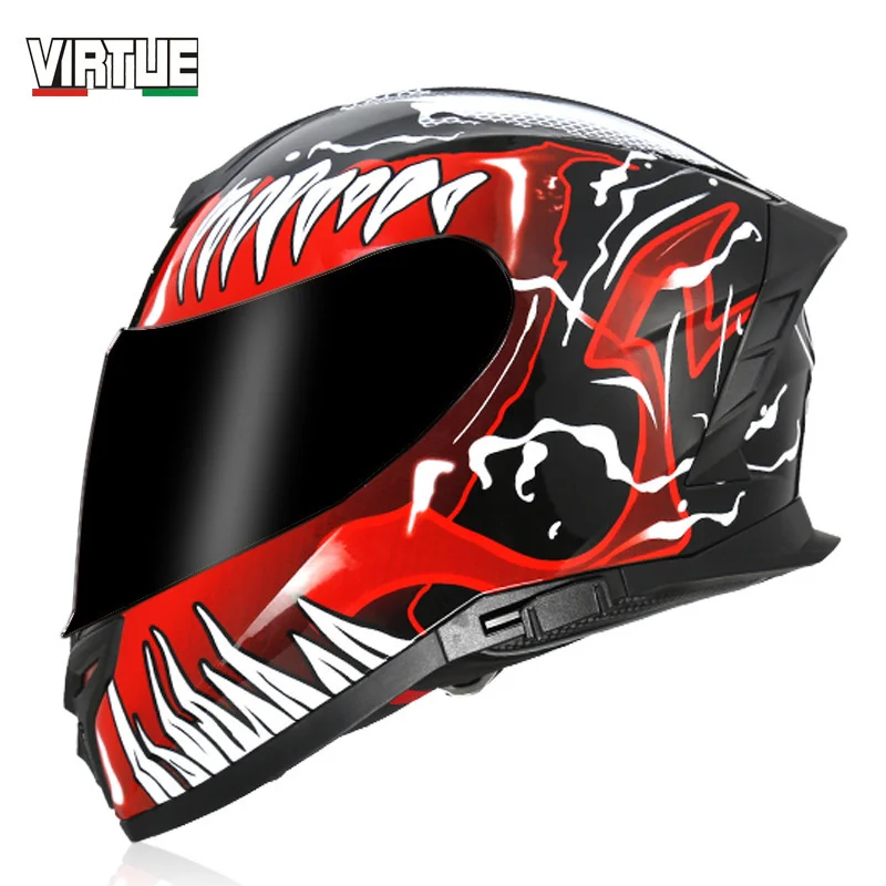 Double Visors Motorcycle Helmet Racing Moto Casco Integral Motorsiklet Kask bike downhill For Man Moto Bike Motocross Helmets
Double Visors Motorcycle Helmet Racing Moto Casco Integral Motorsiklet Kask bike downhill For Man Moto Bike Motocross Helmets