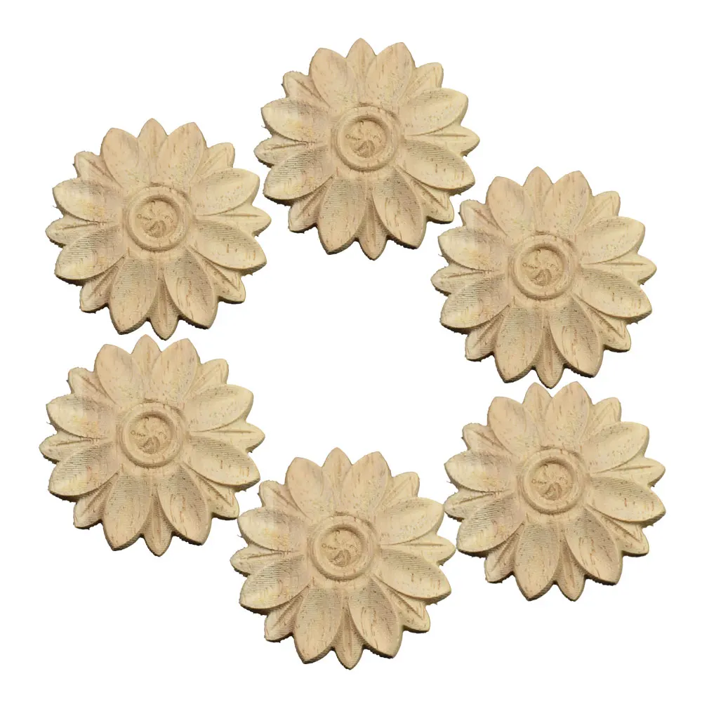 6/10 Pcs Unpainted Woodcarving Wood Decal Carving Lines Wood Applique Wood Flower Rubber Home Decoration Accessories Cabinet
6/10 Pcs Unpainted Woodcarving Wood Decal Carving Lines Wood Applique Wood Flower Rubber Home Decoration Accessories Cabinet