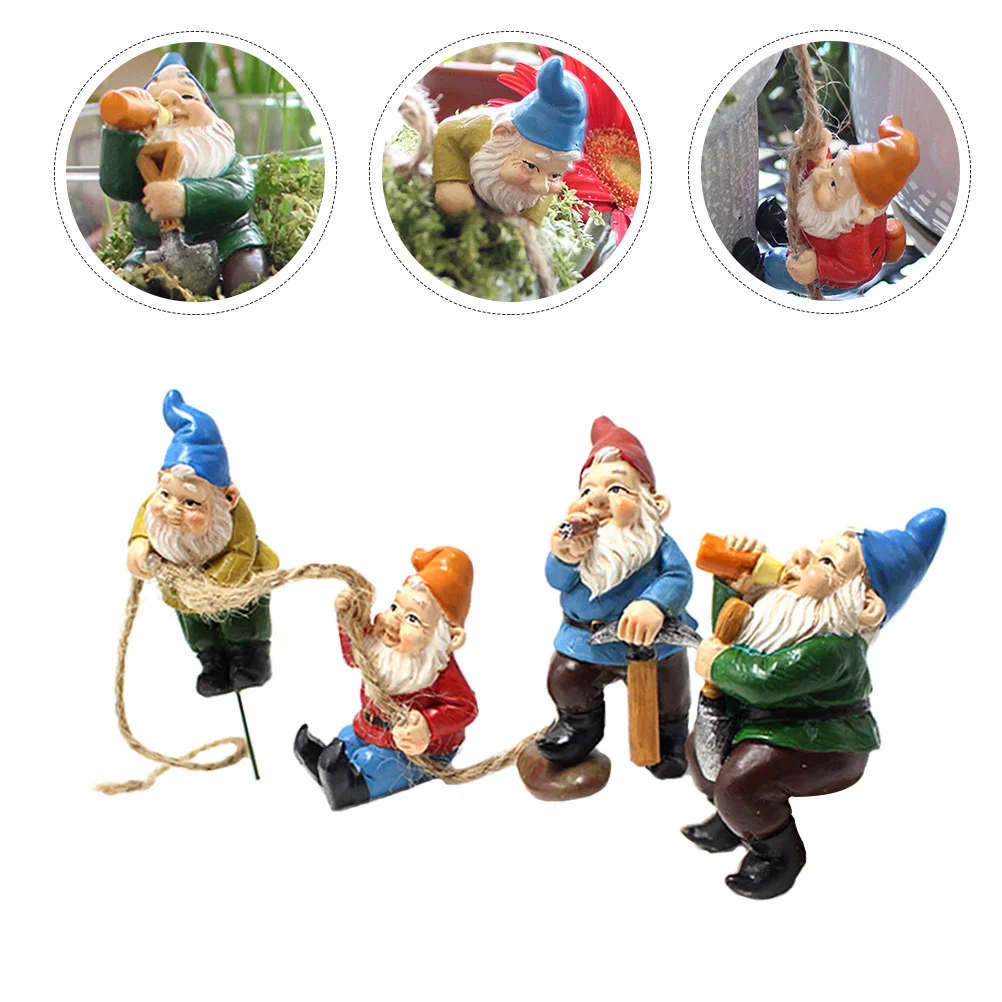 4 Pcs Dwarf Flower Arrangement Resin Gnome Garden Scene Layout Prop Lawn Ornament Outdoor Statue Adornment Bonsai Fairy Decor
4 Pcs Dwarf Flower Arrangement Resin Gnome Garden Scene Layout Prop Lawn Ornament Outdoor Statue Adornment Bonsai Fairy Decor