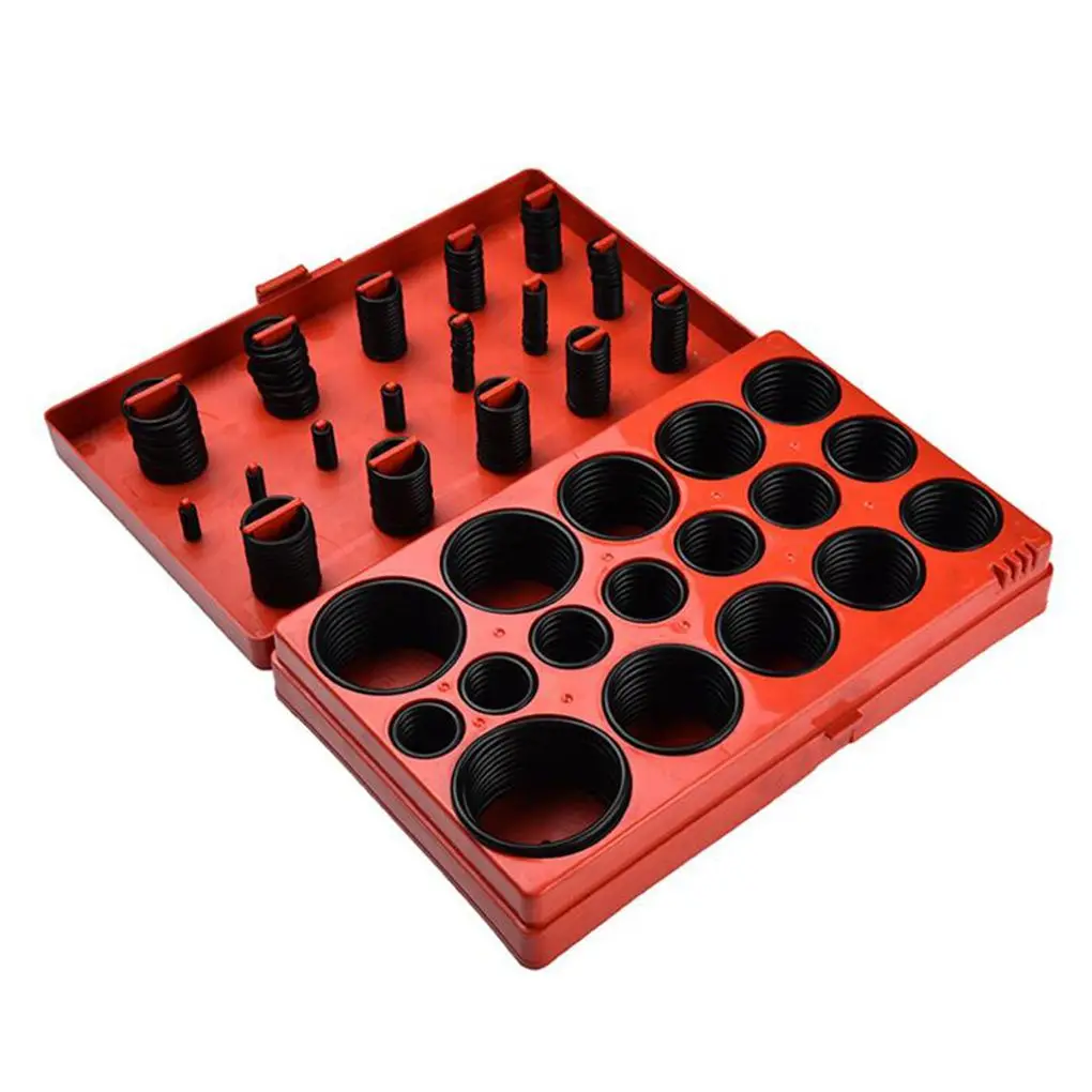 419Pcs Rubber O Ring Oring Repair Fix Box Nitrile Rubber Seal Plumbing Gasket Garage Assortment Set
419Pcs Rubber O Ring Oring Repair Fix Box Nitrile Rubber Seal Plumbing Gasket Garage Assortment Set