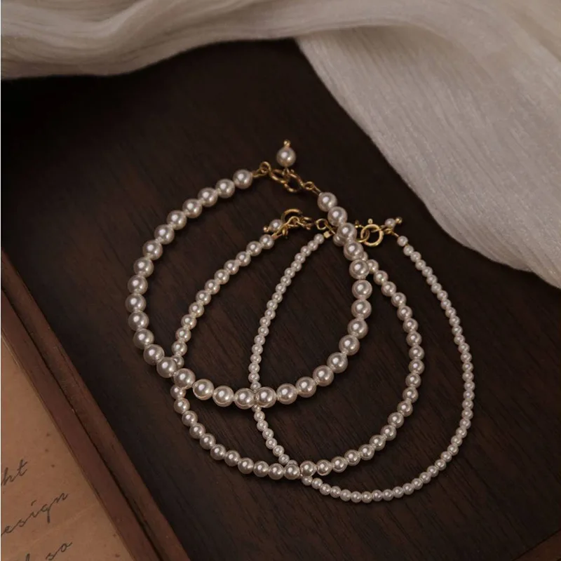 Zhengyuan F Family Pearl Women's Bracelet In 14k Gold Exquisite And Simple Fashionable And Versatile Beaded Handbracelet
Zhengyuan F Family Pearl Women's Bracelet In 14k Gold Exquisite And Simple Fashionable And Versatile Beaded Handbracelet