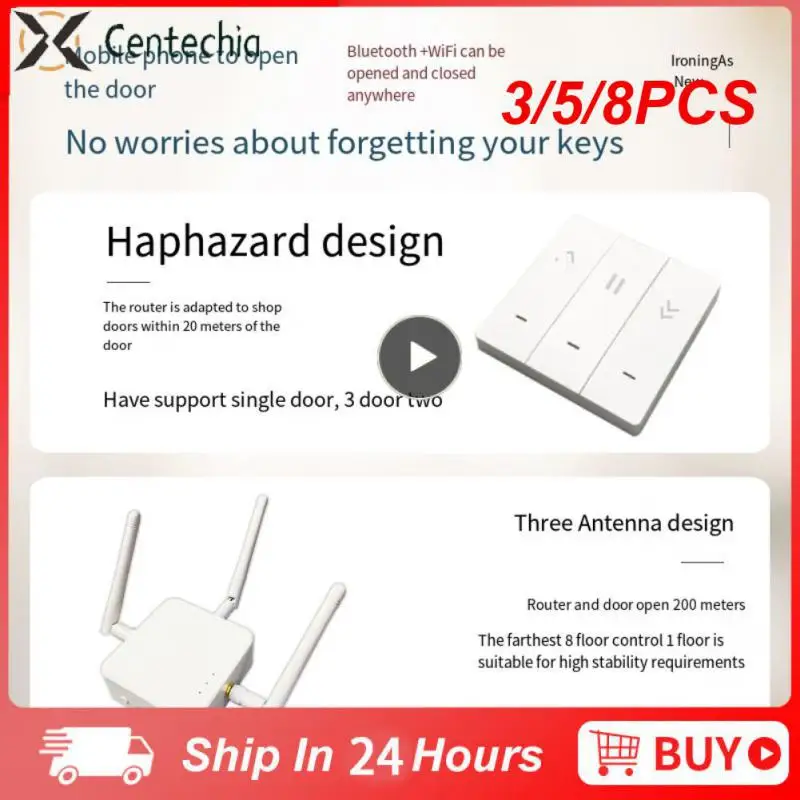 3/5/8PCS Full Frequency Gateway Dual Mode Rolling Shutter Door Remote Control App Control Wifi Garage Door Gateway 
3/5/8PCS Full Frequency Gateway Dual Mode Rolling Shutter Door Remote Control App Control Wifi Garage Door Gateway