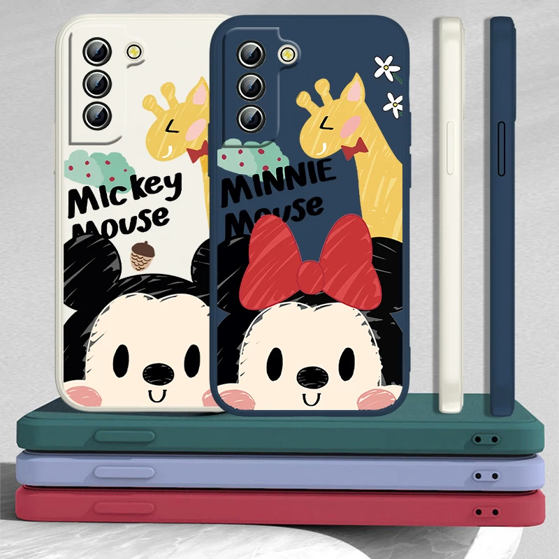 Disney Mickey and Minnie Phone Case For Samsung Galaxy S10 S10e S20 S21 S22 Plus Lite Ultra FE 4G 5G Liquid Rope Iuxury Silicone
Disney Mickey and Minnie Phone Case For Samsung Galaxy S10 S10e S20 S21 S22 Plus Lite Ultra FE 4G 5G Liquid Rope Iuxury Silicone