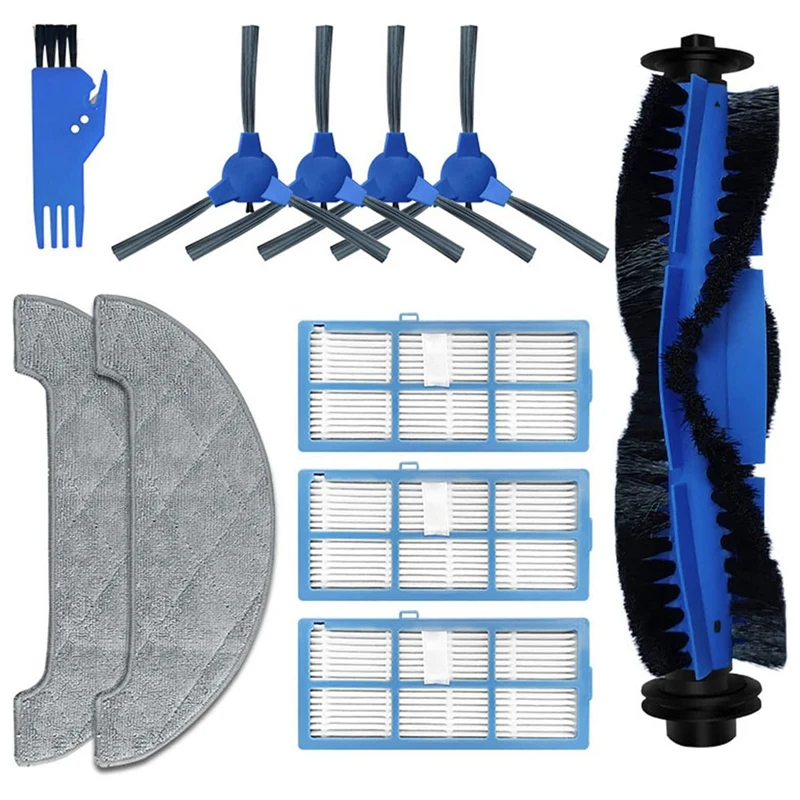 For Proscenic 850T Robotic Vacuum Cleaner Parts Main Roller Side Brush Hepa Filter Mop Cloth Rag Replacement Parts
For Proscenic 850T Robotic Vacuum Cleaner Parts Main Roller Side Brush Hepa Filter Mop Cloth Rag Replacement Parts