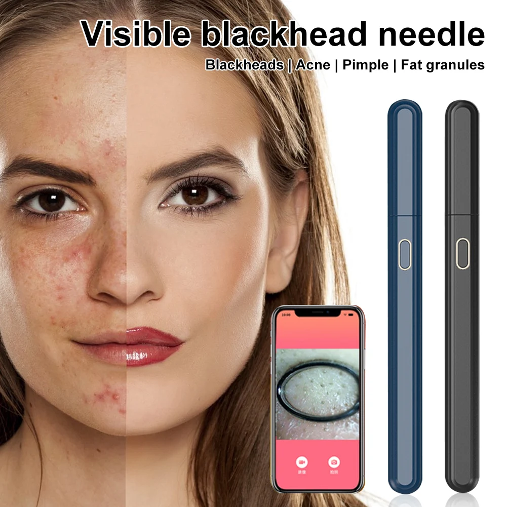 1PC Smart Visual Blackhead Apparatus Acne Removal Needle Pore Cleaner With Camera APP Control Blackhead Remover Skin Care Tool
1PC Smart Visual Blackhead Apparatus Acne Removal Needle Pore Cleaner With Camera APP Control Blackhead Remover Skin Care Tool