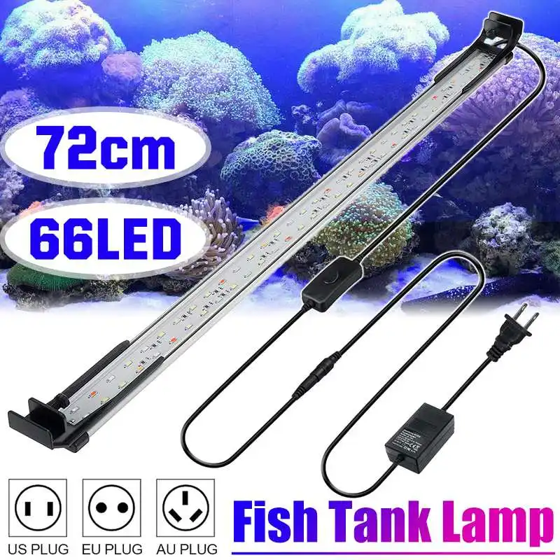 LED Fish Tanks Light Indoor Aquarium Decor Lighting Aquatic Lamp Plant Lamp 66Leds With Clip Fixed Fish Light 72CM Adjustable
LED Fish Tanks Light Indoor Aquarium Decor Lighting Aquatic Lamp Plant Lamp 66Leds With Clip Fixed Fish Light 72CM Adjustable