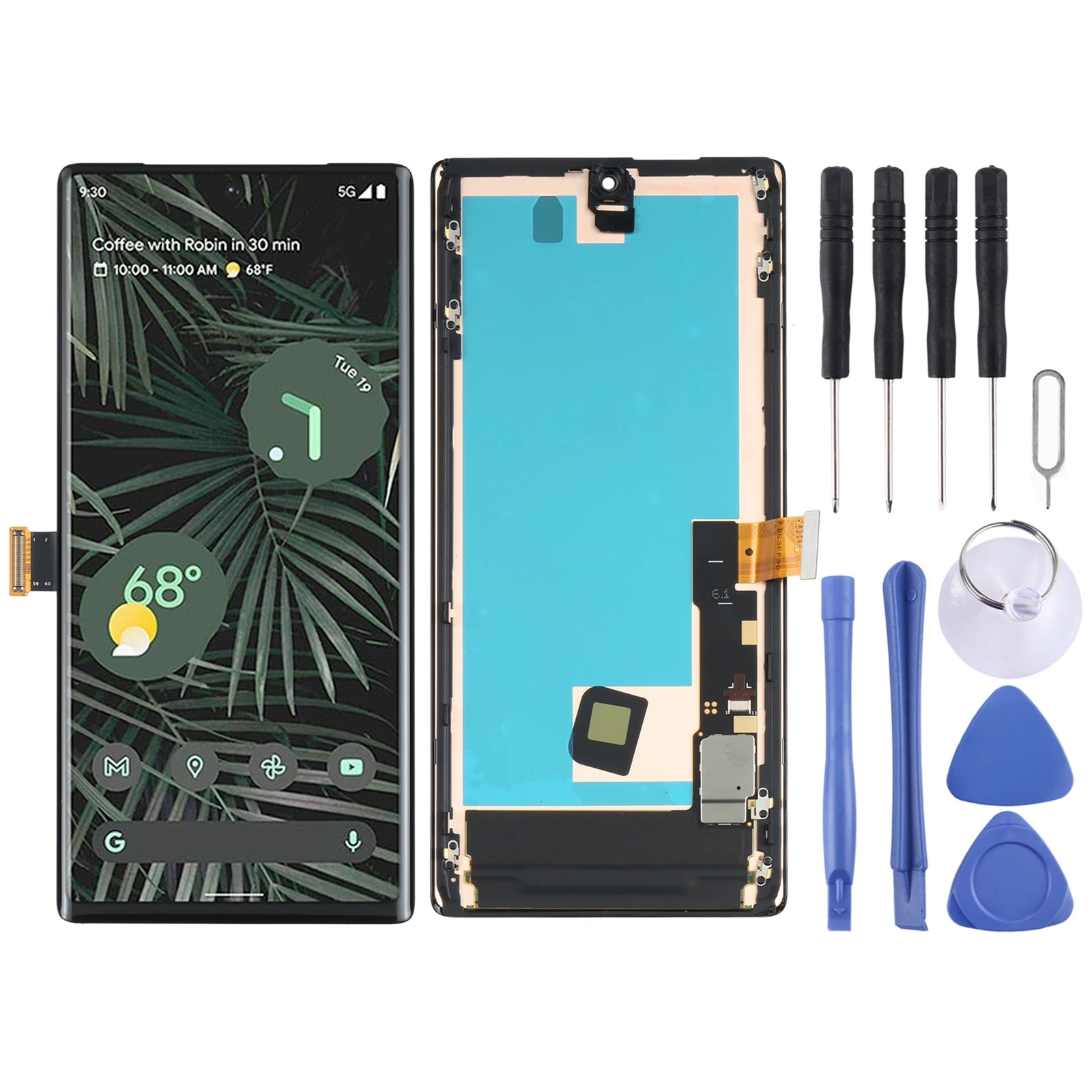 IPartsBuy AMOLED материал для Google Pixel 6 Pro ЖК-экран и дигитайзер полная сборка с рамкой
IPartsBuy AMOLED материал для Google Pixel 6 Pro ЖК-экран и дигитайзер полная сборка с рамкой