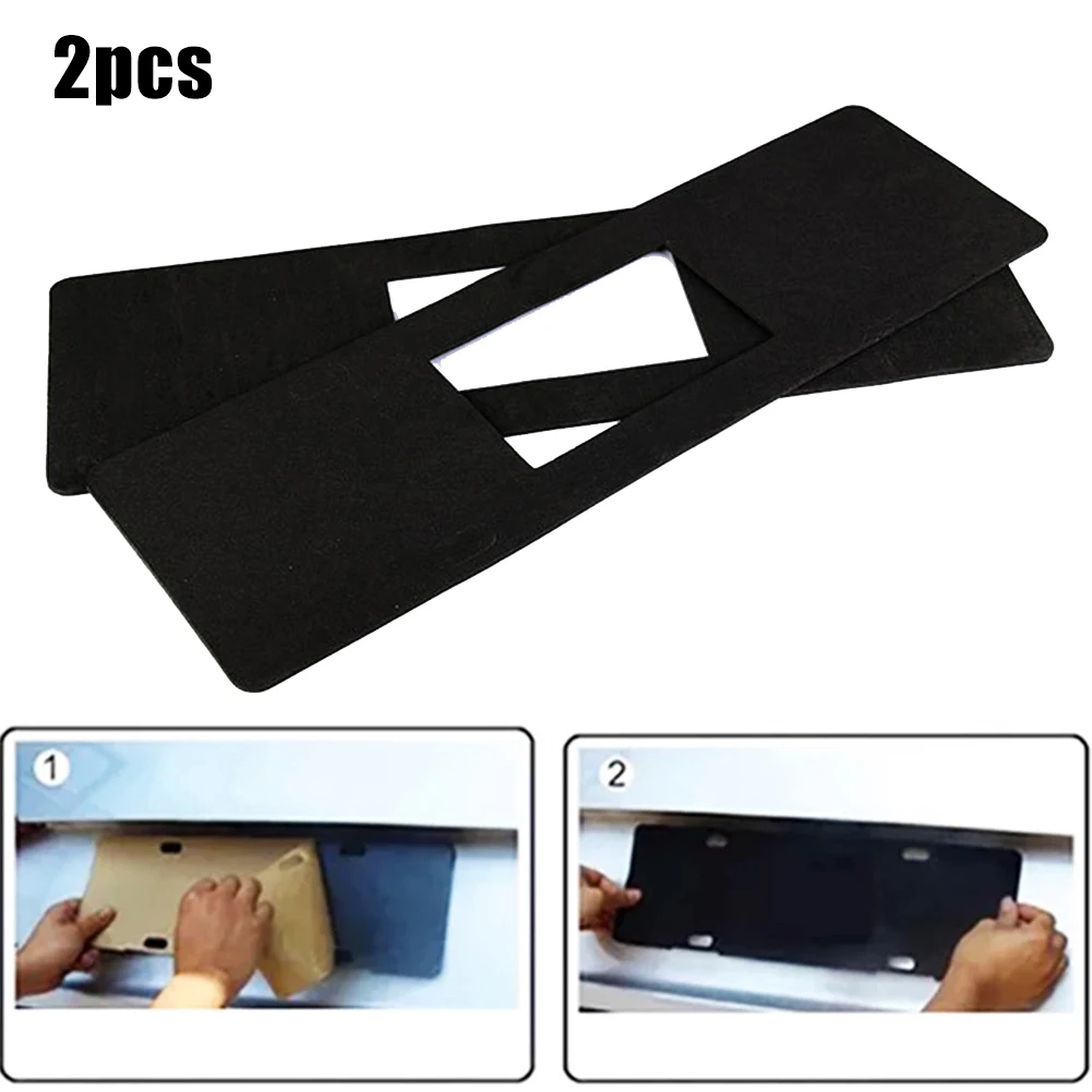 2Pcs Car License Plate Pad Black Foam Insulation Pads Frame Buffer Pad Soundproofing Exterior Accessories 22.4cm 43x13.5cm
2Pcs Car License Plate Pad Black Foam Insulation Pads Frame Buffer Pad Soundproofing Exterior Accessories 22.4cm 43x13.5cm