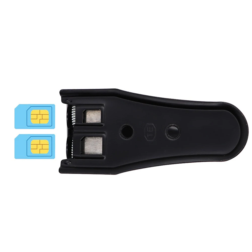 2023 Brand New Sim Card Cutter Adapter Alloy Steel Black Cutting Tool Dual Eject Pin Multifunction Precise Fit
2023 Brand New Sim Card Cutter Adapter Alloy Steel Black Cutting Tool Dual Eject Pin Multifunction Precise Fit