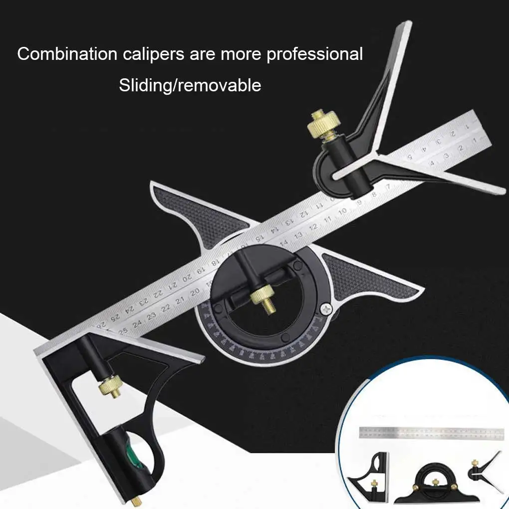Combination Angle Ruler Precise Measuring Protractor
Combination Angle Ruler Precise Measuring Protractor