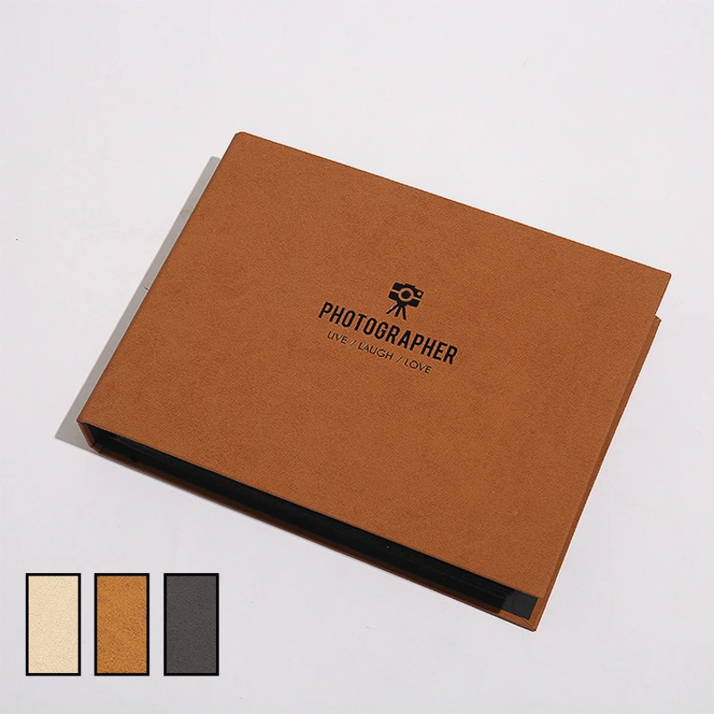 Horizontal Loose-leaf Black Self-adhesive Album Polaroid High-grade Special Paper Bronzing Album DIY Paste Album 
Horizontal Loose-leaf Black Self-adhesive Album Polaroid High-grade Special Paper Bronzing Album DIY Paste Album