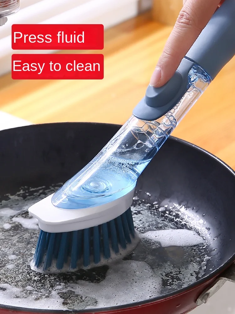 Long Handle Pot Brush Dish Bowl Washing Cleaning Brush Soap Dispenser Kitchen Sink Scrubber Automatic Sponge Dishwasher Brush
Long Handle Pot Brush Dish Bowl Washing Cleaning Brush Soap Dispenser Kitchen Sink Scrubber Automatic Sponge Dishwasher Brush