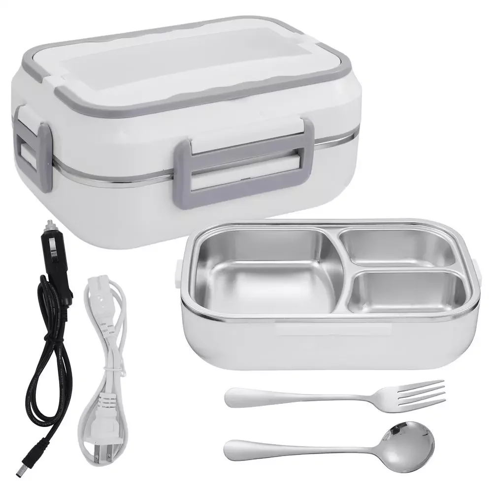 Electric Lunch Box Food Container Portable Heating Food Warmer Heater Leakproof Rice Container With 3 Compartments For Camping
Electric Lunch Box Food Container Portable Heating Food Warmer Heater Leakproof Rice Container With 3 Compartments For Camping
