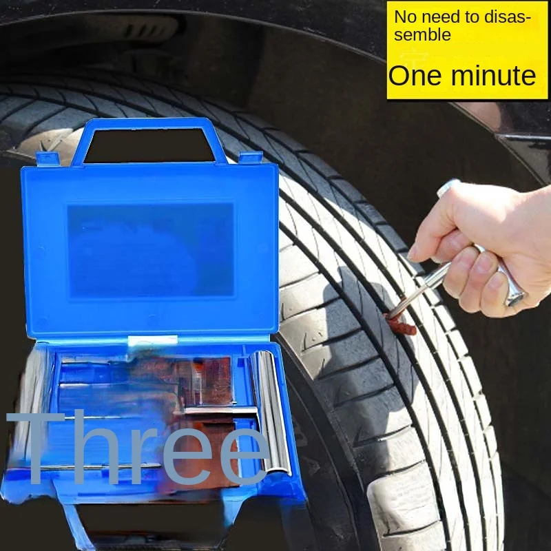 Tire Repair Tool Set Vacuum Tyre Car Motorbike Electric Car Emergency Quick Repair Rubber Strip Multi-function 
Tire Repair Tool Set Vacuum Tyre Car Motorbike Electric Car Emergency Quick Repair Rubber Strip Multi-function